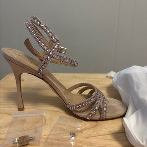 Dior Gem Strass Sandals “Chair” EU 38 | 10cm Heel | Full Set